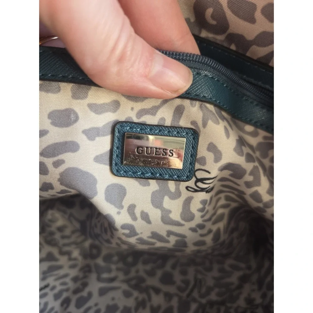 Guess green teal